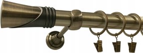 Függönykarnis fi25mm Antik Arany 120cm Vega