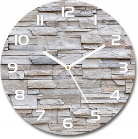 Üveg falióra Kő falióra 30 cm