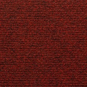 5 db bordó tűlyukasztott lépcsőszőnyeg 65x21x4 cm