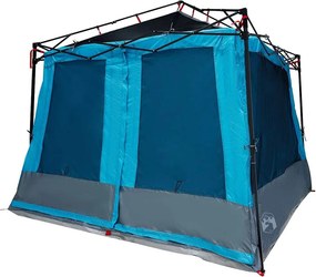 vidaXL Belső sátor tetővel tárolóval Kék 291 x 291 x 240 cm taft