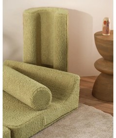 Zöld buklé gyerek fotel Flipster – Wigiwama