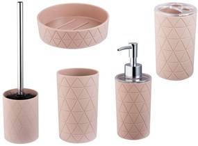 BISK Erga Star, álló kozmetikai pohár, bézs, ERG-07125