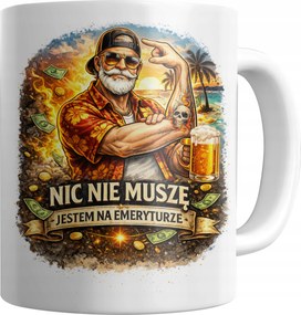 Fehér Bögre Nem Kell Nyugdíjas Vagyok Ajándék Nyugdíjasnak