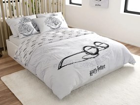 Világító ágynemű HARRY POTTER VISION fehér Ágyneműhuzat mérete: 70 x 90 cm | 140 x 200 cm