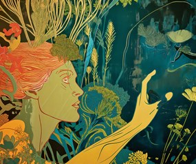 Poszter 60x50cm Hívás Flórába