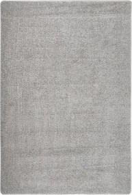 vidaXL világosszürke csúszásmentes bozontos szőnyeg 140 x 200 cm