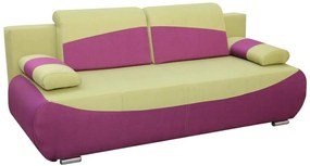 Bobi kanapé, zöld - lila