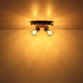 Globo 54017W-2 - PRISKA 2xE27/60W/230V spotlámpa