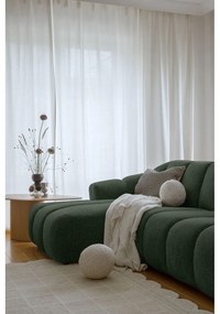 Sötétzöld sarokkanapé (bal oldali-heverő résszel) Shell – Miuform