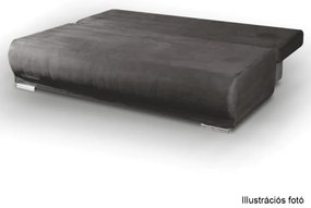 Kinyitható kanapé, szürke/minta, REMI NEW