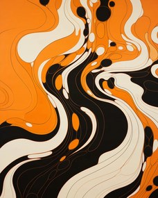 Poszter 40x50cm Táncoló Tinta