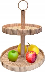 Patera Édes Asztalra Gyümölcs Emeletes Muffin kétszintes 40cm