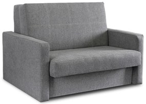 Ágyazható Kétszemélyes Kanapé Szürke Színben. MILAN 2