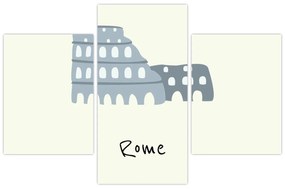 Kép - Európa városai N⁰2 (90x60 cm)