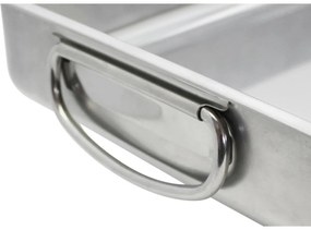 Elo 53435 Basic Rozsdamentes acél sütőedény 34 x24 x 5,5 cm