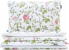 Ágyneműhuzat Rózsa 160x200 cm 2x 60x50 cm Mumla