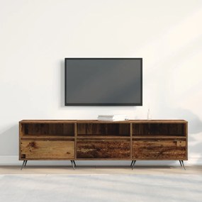 TV szekrény Régi Fa 150x30x44,5 cm Műgyanta