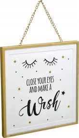 Képkeret Hängerahmen Gold arany 15×15 cm – Fényképezőgép