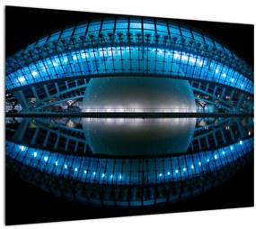 Egy kép a futballstadionról (70x50 cm)