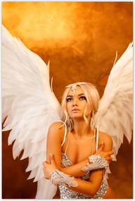 Poszterek 80x120 Angyal szőke haj