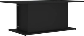 vidaXL fekete szerelt fa dohányzóasztal 102x55,5x40 cm