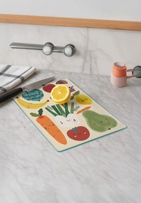 30 × 40 cm edzett üveg vágódeszka