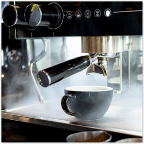 Poszterek 70x70 Kávéscsésze latte