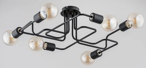 Alfa HOOK 24746 Plafonlámpa 6x60W/E27