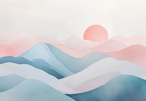 Fotótapéta - Pasztell naplemente (147x102 cm)