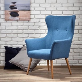 Kék relax fotel ECHO