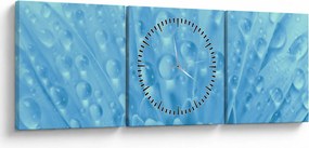 Kép - Makro felvétel egy virágról (órával) (90x30 cm)