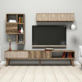 Milan Walnut TV-fal