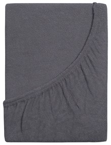 4Home Perfect frottír lepedő antracit , 180 x 200cm, 180 x 200 cm