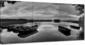 Festmények 180x90 Csónakok a tavon