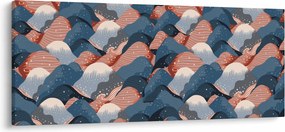 Kép - Hullámok és dombok (120x50 cm)