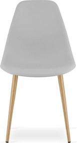 2 db világosszürke szék szett OSAKA