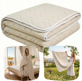 Nyári Paplan 150x200cm Könnyű Antiallergén Rugalmas Lengyel Termék