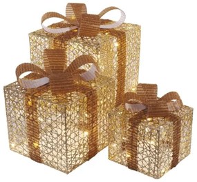 LED Karácsonyi dekoráció 72xLED/1,35W/230V arany