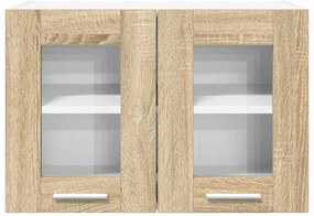 Függő szekrény Riga 2 pcs Sonoma tölgy 60 x 31 x 40 cm Faanyag