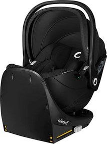 Lionelo - MOXIE SET i-Size forgatható autós gyerekülés alapzattal 40-87 cm Black Carbon