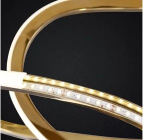 MORETTI MO8329 FLOW Arany SZínű Függeszték LED 60W 4000lm 4000K IP20