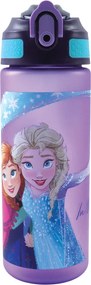 Disney Jégvarázs Modern Magic műanyag matt szívószálas kulacs 600 ml