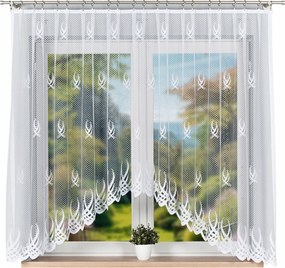 Jacquard függöny Gosia mintás 300x160cm méret (kész) íves Kiárusítás