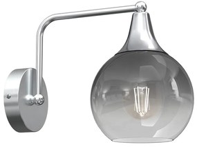 Fali lámpa MONTE 1xE27/60W/230V matt króm