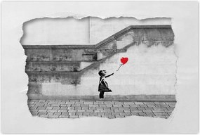 Poszterek 90x60 Banksy Lány Hope