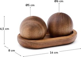 Só- és borsszóró Nukha – Kave Home