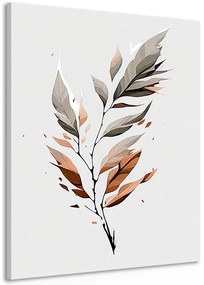 Kép minimalista levél mozgásban