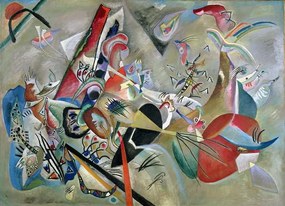 Reprodukció In the Grey (1919), Wassily Kandinsky
