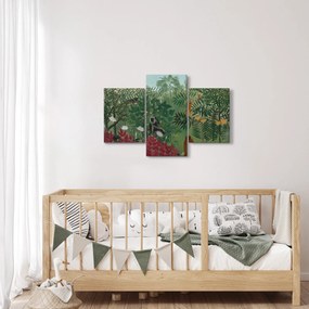 Kép - Henri Rousseau, Tropical Forest with Monkeys, reprodukciók (90x60 cm)