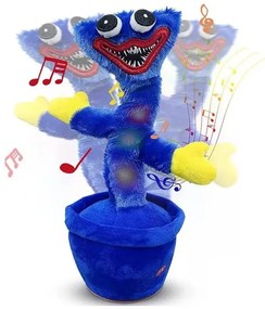 Zaparkorun Plüss táncoló és beszélő Huggy Wuggy - kék